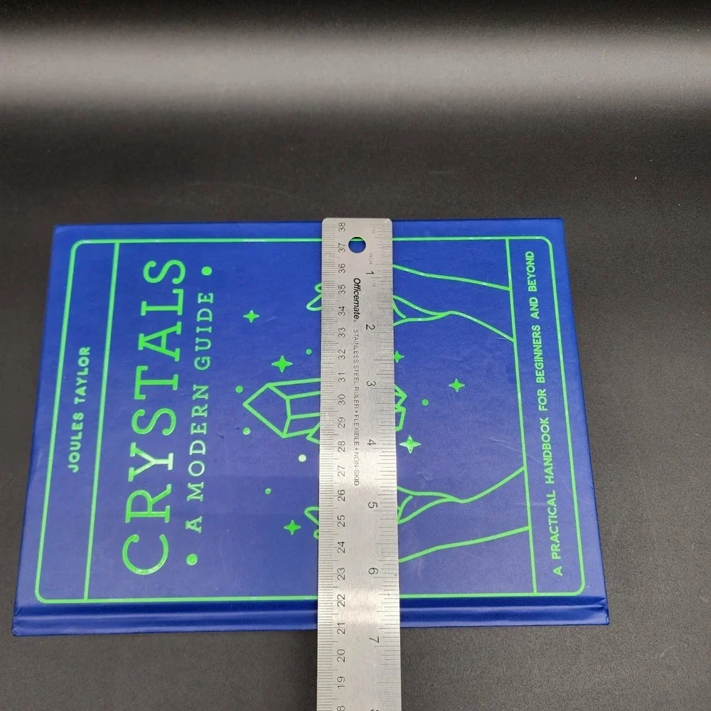 Quarto Modern Guide Crystals Chakras Tarot Blue Hardcover Book Set of 3‎